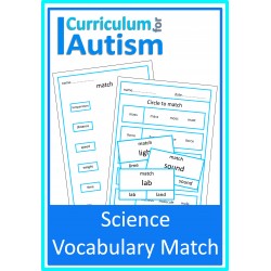 Science Vocabulary Match